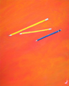 3 Pencils by Maroun Kassab
